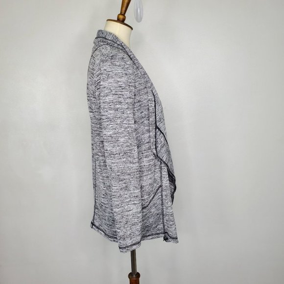 Liz Claiborne Weekend Open Front Knit Cardigan, S - Picture 6 of 12